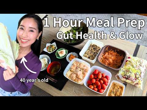 Healthy Japanese Meal Prep for Gut Health & Glowing Skin