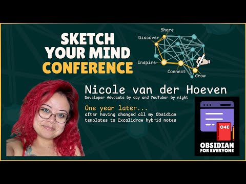 One Year Later with Nicole van der Hoeven - Session 2 at the Sketch Your Mind Conference, 2025