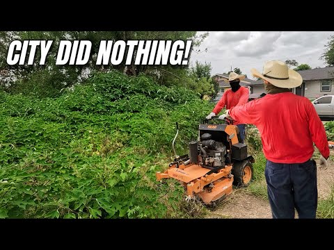 She Made the News BEGGING for HELP with This JUNGLE Yard… So We Stepped In