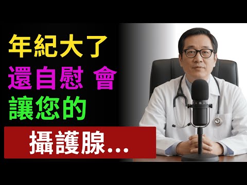 年紀大了還自慰？泌尿科醫師告訴你必看的真相 | 吳柏霖醫師