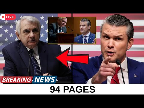Jack Reed DESTROYS Hegseth With 94 Pages — $412M Defense Spending EXPOSED Live Goes Viral