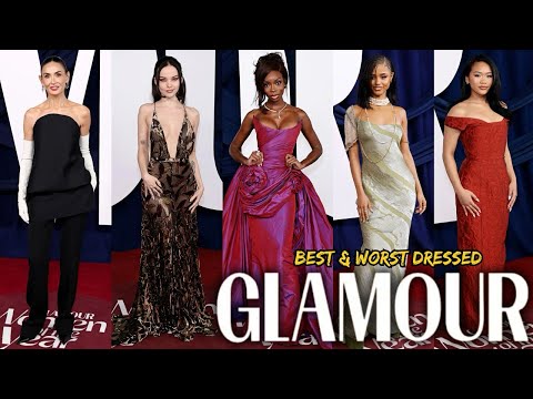 TOP 10 BEST & WORST DRESSED AT THE GLAMOUR WOMEN OF THE YEAR AWARDS 2025! 