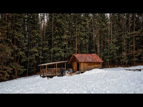 24 Hours in a traditional Russian log cabin