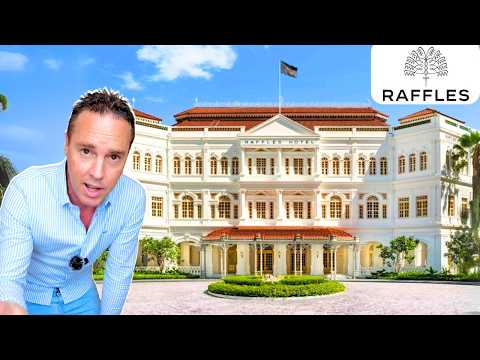 I Stay In Singapore's MOST EXPENSIVE Hotel - Raffles