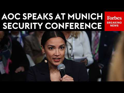 BREAKING NEWS: AOC Speaks At The Munich Security Conference Panel On 'The Rise Of Populism'