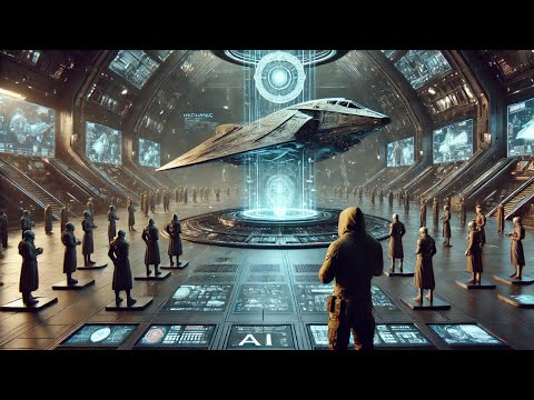 Disguised Human Mechanic Participates in Galactic Auction to Buy the Ship with Millennial AI! SCi-Fi