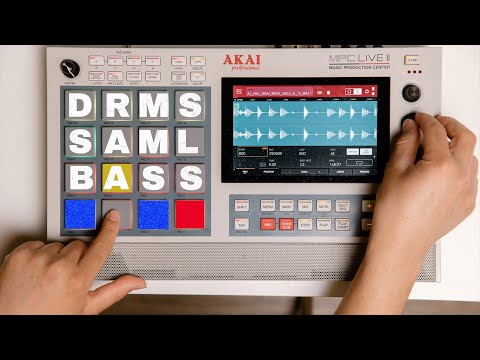 Sampled Beat Making Workflow with 3 simple Elements | MPC Live 2 mpc one