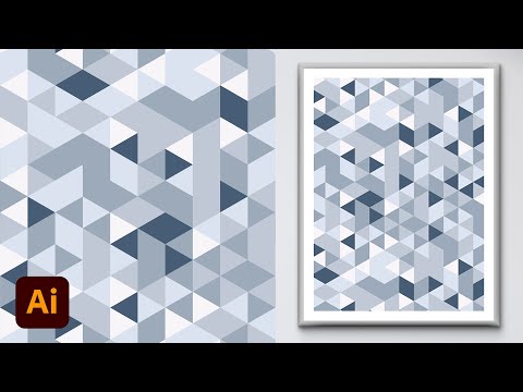 How to Create a Geometric Triangle Pattern in Adobe Illustrator