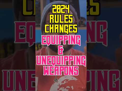 2024 Rules Changes - Weapon Switching