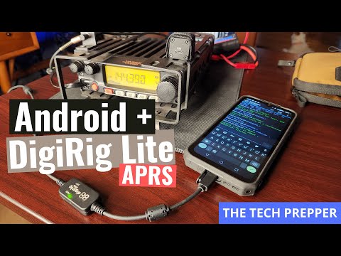 Android + DigiRig Lite + APRS - DigiRig Lite Series