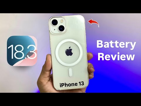 iOS 18.3 Battery Review on iPhone 13 - iOS 18.3 Battery Test on iPhone 13
