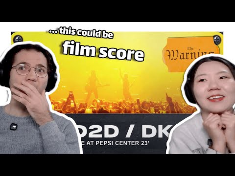 DUST 2 DUST and DULL KNIVES from the WARNING at Pepsicenter '23 | German & Chinese Couple Reaction