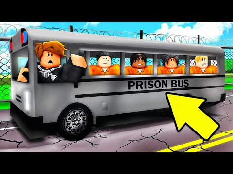 I Became a PRISON TRANSPORTER in Brookhaven RP..