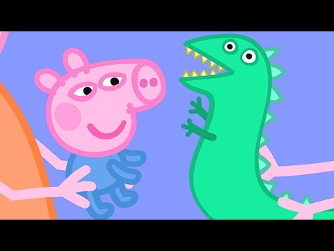 Peppa Pig English Episodes | Baby George and Mr Dinosaur!  Peppa Pig Official