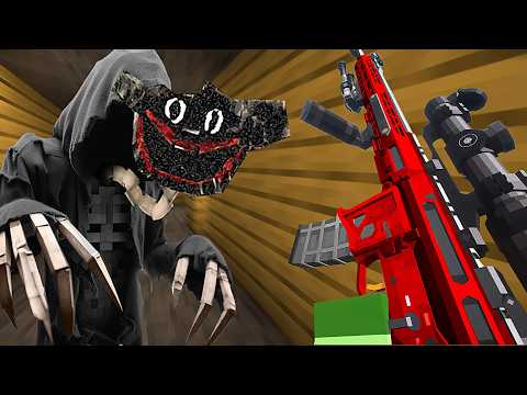 Hunting Minecraft's WORST Horror Mod With OVERPOWERED Guns