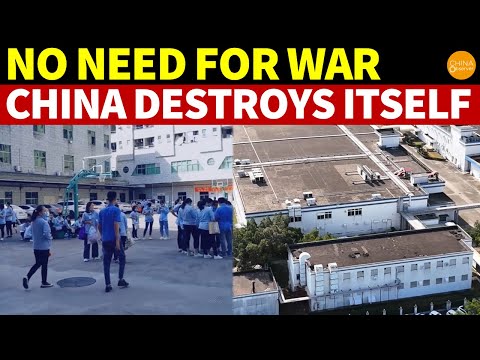 No Need for War: China Destroys Itself! Sony Withdraws After 29 Years, 200,000 Jobless Overnight