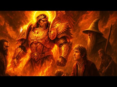 What If The Emperor of Mankind Came Into The Lord of the Rings?