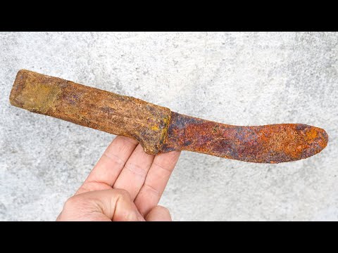 Restoration Rusty Knife - For What the Round Edge?
