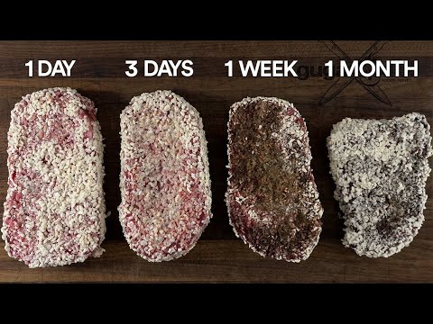I used a Special JAPANESE FUNGUS to dry-age steaks FASTER!