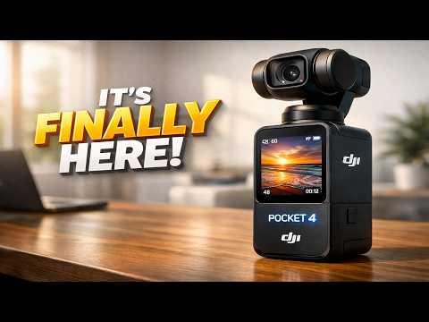DJI Osmo Pocket 4: It's FINALLY Here! (Retail Box Leak & Specs)
