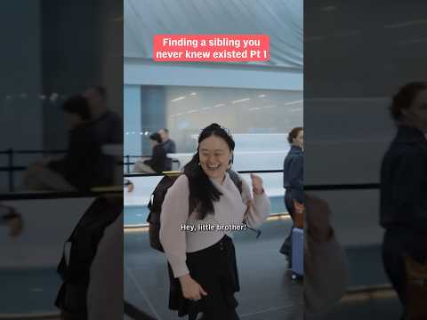 Finding a sibling you never knew existed - Part 1/2 #reunion #usa #orphan