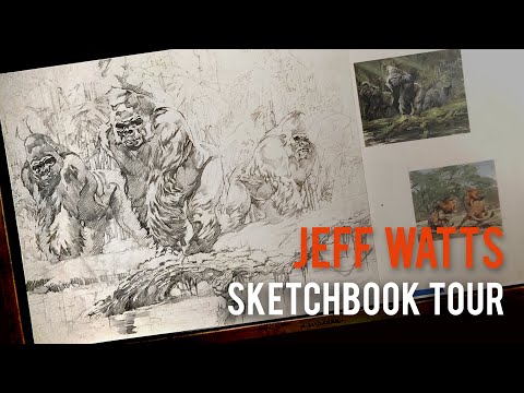 3 Epic Sketchbook Tours with Jeff Watts