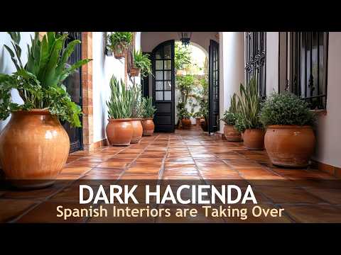 Dark Hacienda: Why Moody Spanish Interiors are Taking Over