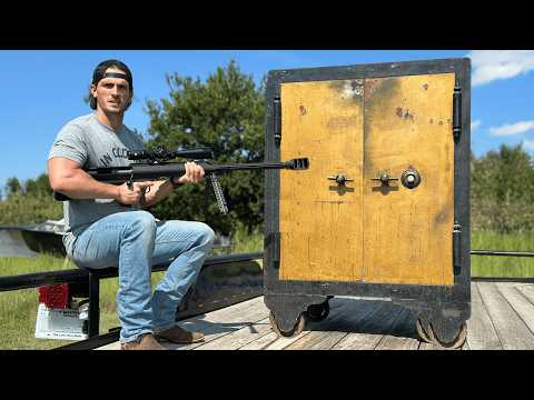 Can a 100 Year Old Bank Safe Stop a 50 Cal Sniper Rifle?