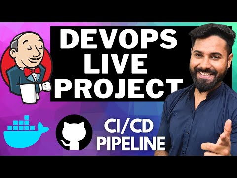 Deploying DevOps Live Project using Jenkins CI/CD Pipeline with GitHub integration 🔥  (Hindi)