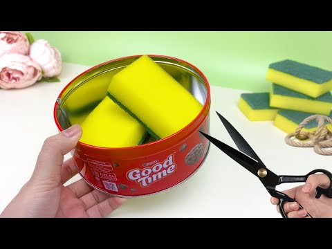 Don't Toss Them Yet! BEST Ways to Reuse Empty Cans and Sponges