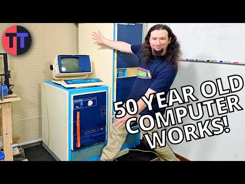 Using a 50 Year Old Computer - Data General microNOVA is Done