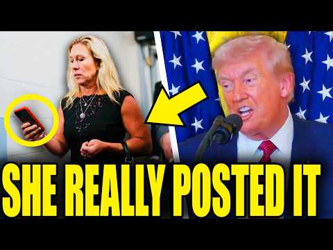 Marjorie Finally Posts It As Trump Epstein Attack Backfires