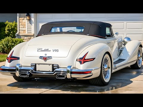 The Return of a Legend: 2026 Cadillac V16 Shocks the Luxury World