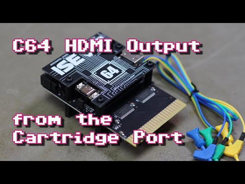 HDMI from the C64 Cartridge Port with the ISEVIC