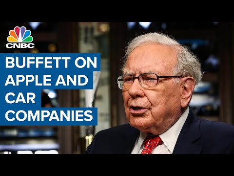 Warren Buffett: I know where Apple is going to be in five or ten years, but not car companies