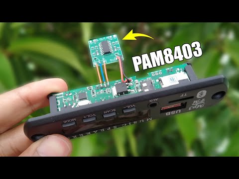 DIY Amplifier With MP3 Bluetooth | Mini Super Bass