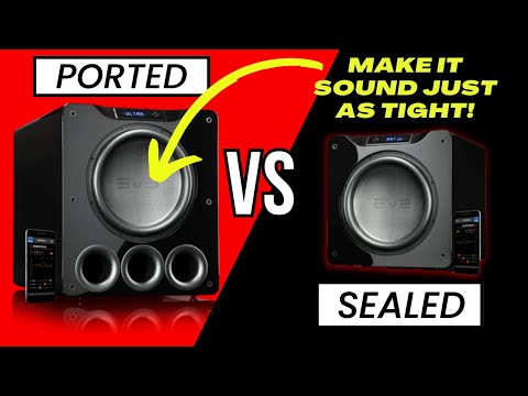 What to buy? PORTED VS SEALED Subwoofer for Home Theater! Why some THINK sealed is FASTER / TIGHTER