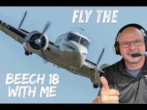 Come fly the Twin Beech (Beech 18) with me to the Bay