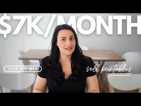 How to Create Printables That Actually Sell (Canva Tutorial)
