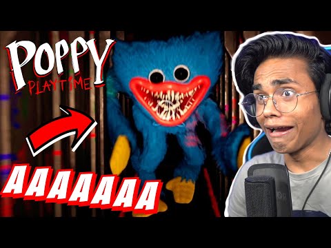 WHY IS THIS GAME SO SCARY? (Poppy Playtime) | Bixu