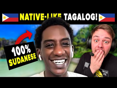 SUDANESE Man Speaks TAGALOG Just Like A LOCAL!