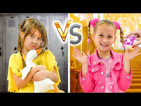 Niña Pobre vs. Niña Rica - Historia infantil sobre la diversidad