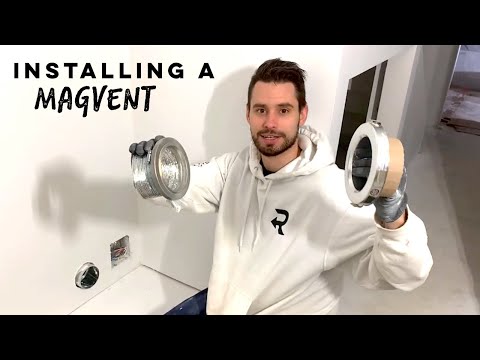 MagVent Installation Tutorial (Magnet Dryer Vent)