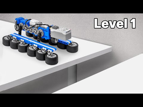 Table Challenge: Can the LEGO Walking Car Pass? | FM Lego Technic