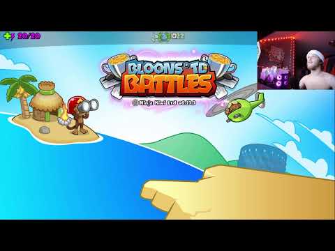 Playing Some Bloons TD Battles!!!!