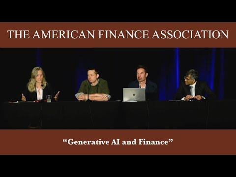 Generative AI and Finance