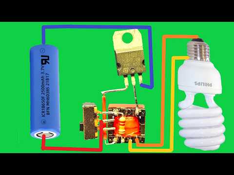 How to Convert Old Cell Phone Charger to Mini Inverter - 3.7 V İn 110 / 220V Out - DIY Tiny İnverter