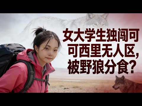 二十四岁美女大学生葬身狼口？ AI还原真实事件：可可西里无人区黄同学遇难事件。以作警示。#可可西里无人区#可可西里狼吃人#黄雨蒙 #女大学生被狼吃 #黄雨蒙可可西里