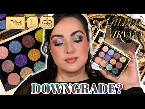 Pat McGrath GILDED NIRVANA: Mega Eyeshadow Palette. Why is it tiny?! 😂 | Holiday 2025!