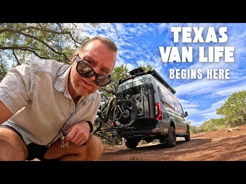 Van Life in Texas | Exploring an Ancient Limestone Riverbed